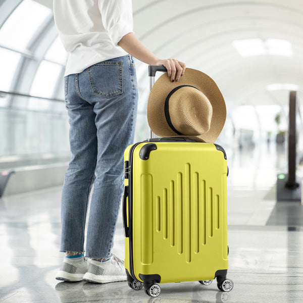 3 In 1 | ABS+PC Suitcase 20in-24in-28in | Bumblebee Yellow