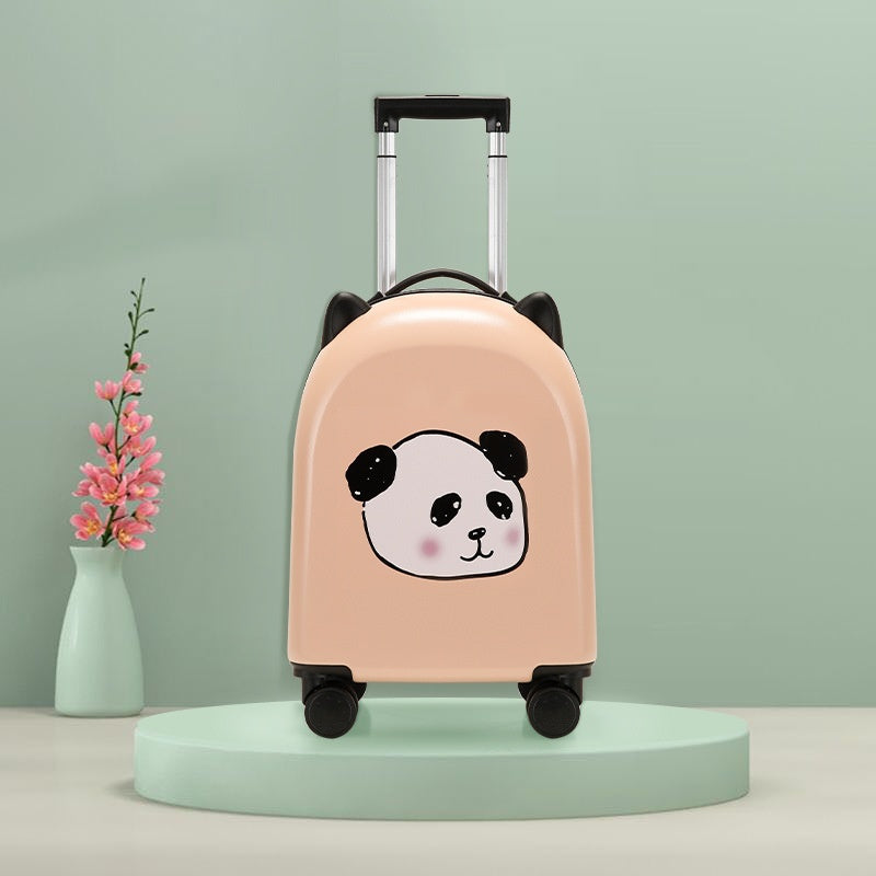 18-inch Printed Pattern Luggage Trolley Case