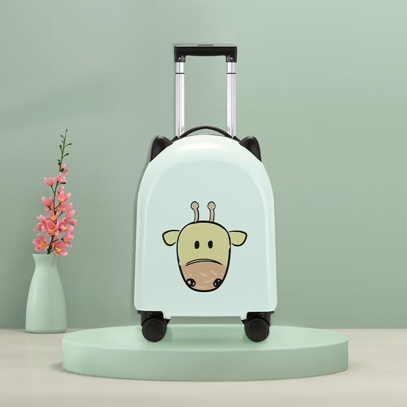 18-inch Printed Pattern Luggage Trolley Case