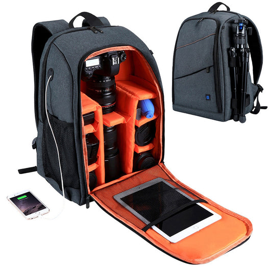 Solo Traveler | Camera Backpack Waterproof