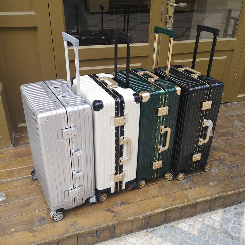Premium Aluminum Alloy Hardshell Rolling Check-In Suitcase