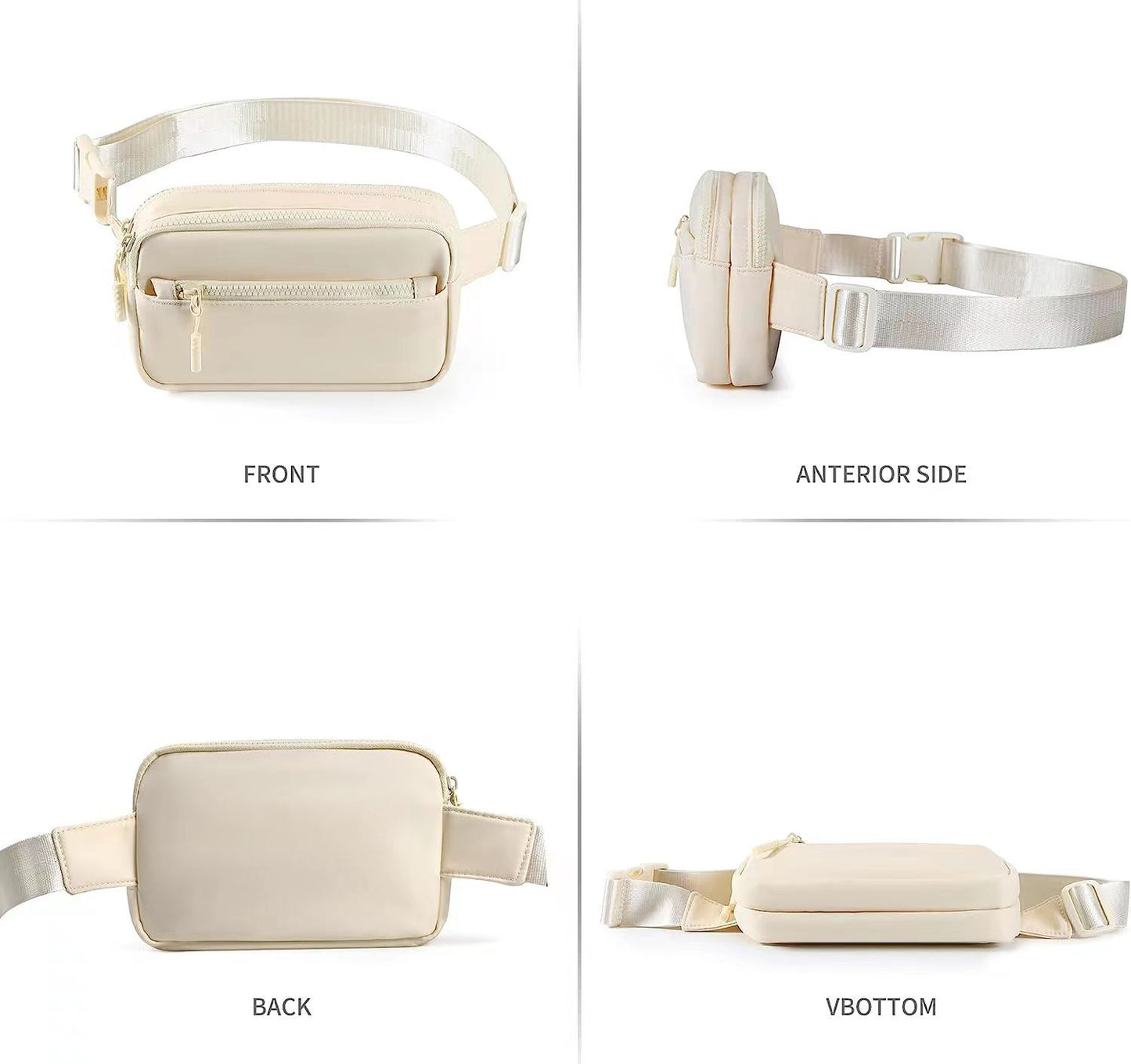 Trendy Outdoor Sports Waist/Chest Slanted Bag