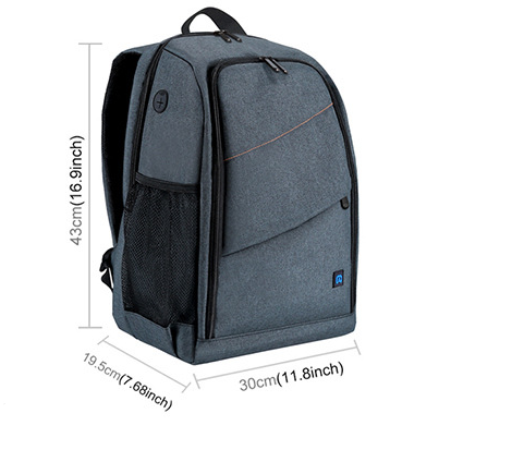Solo Traveler | Camera Backpack Waterproof
