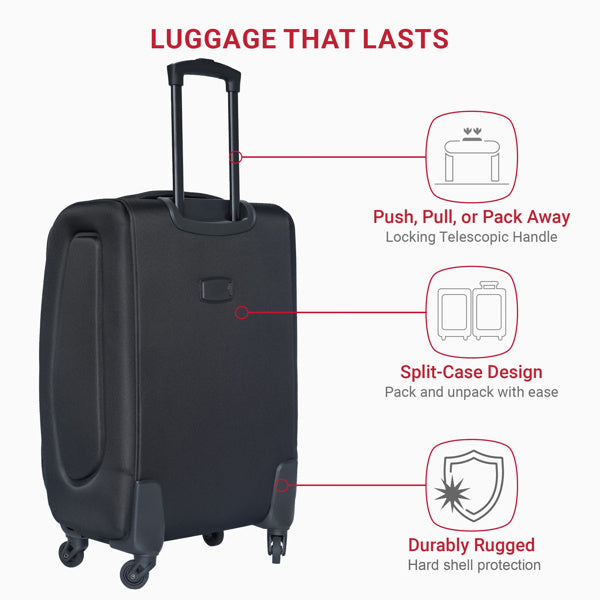 Classic Oxford Cloth Suitcase Sets
