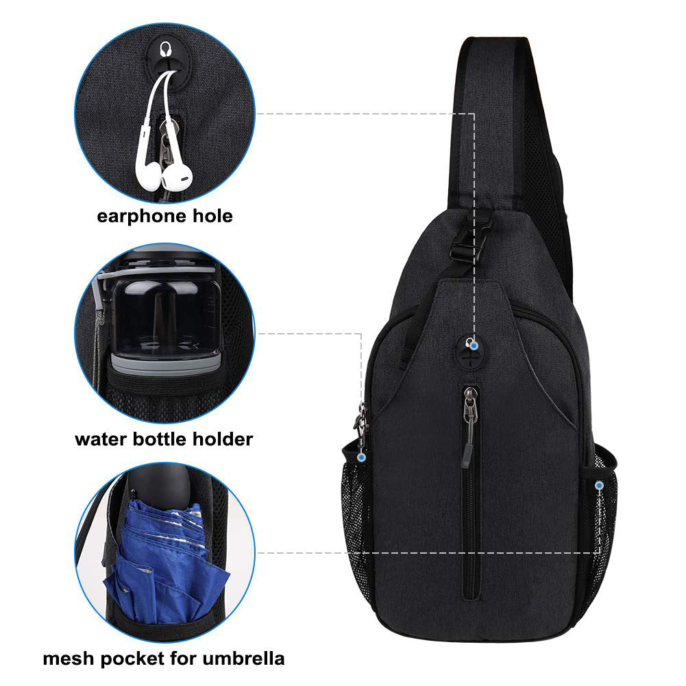 Fashion Outdoor Chest/Shoulder Nylon Bag