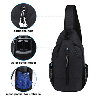 Fashion Outdoor Chest/Shoulder Nylon Bag