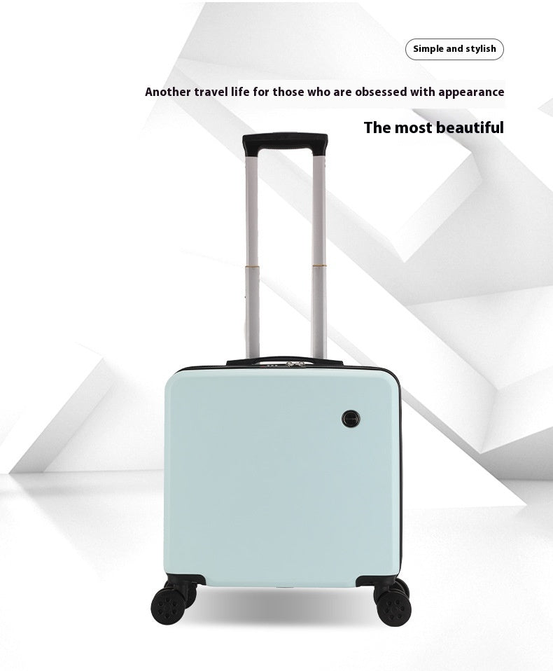 18-inch Printed Pattern Luggage Trolley Case