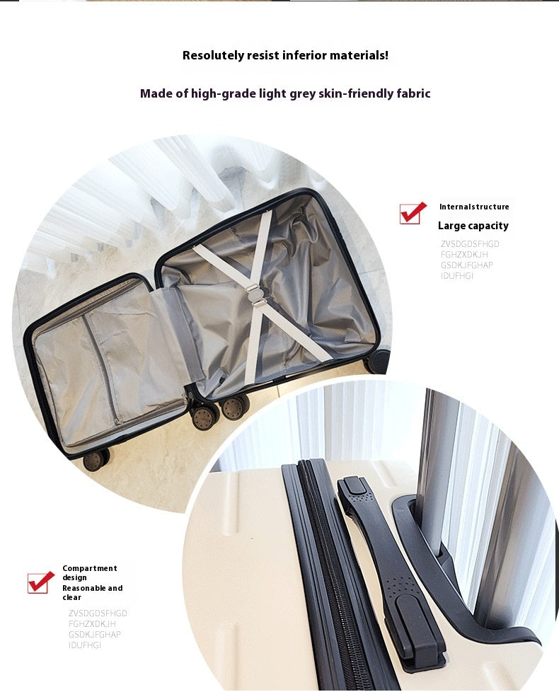 18-inch Printed Pattern Luggage Trolley Case