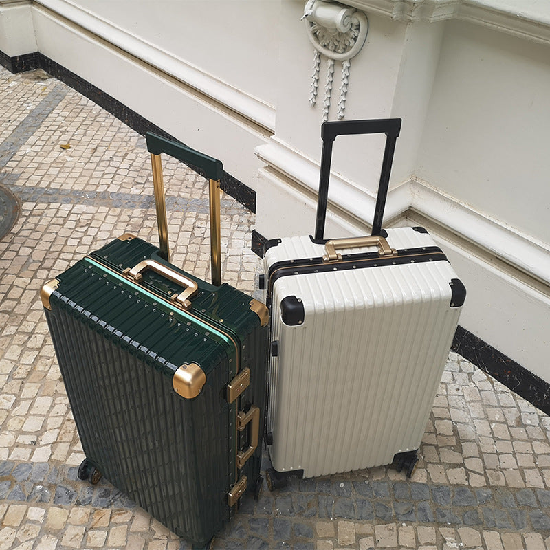 Premium Aluminum Alloy Hardshell Rolling Check-In Suitcase