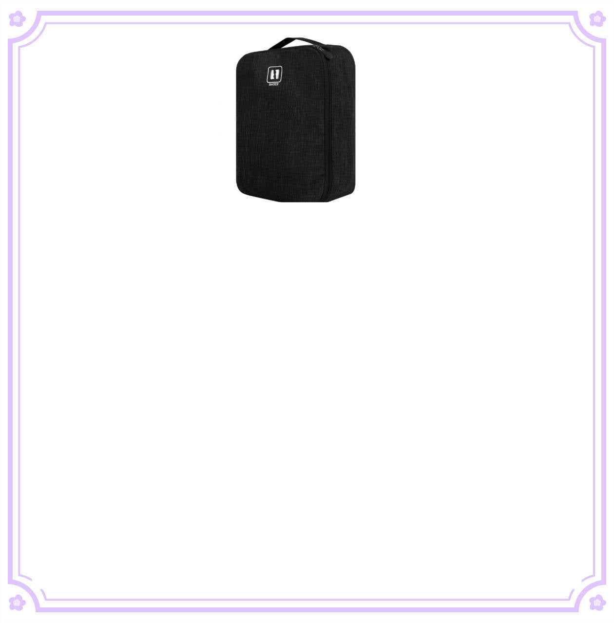 Travel Shoe Bag Portable Storage Box Dust-proof
