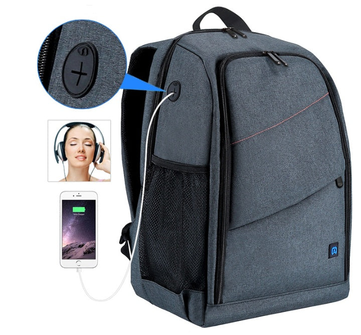 Solo Traveler | Camera Backpack Waterproof
