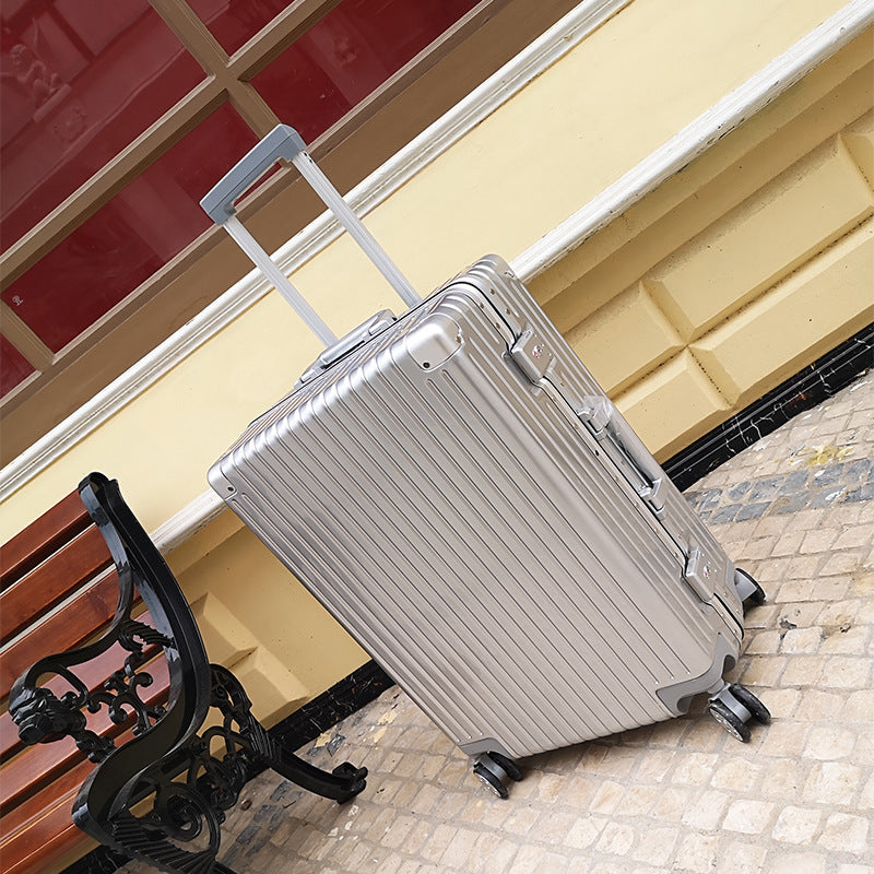 Premium Aluminum Alloy Hardshell Rolling Check-In Suitcase