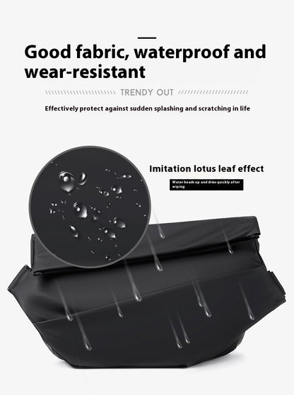 Fashion Functional Crossbody Bag Waterproof Lightweight