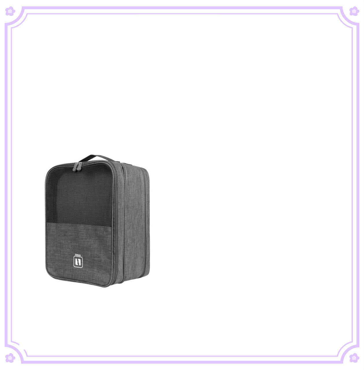 Travel Shoe Bag Portable Storage Box Dust-proof