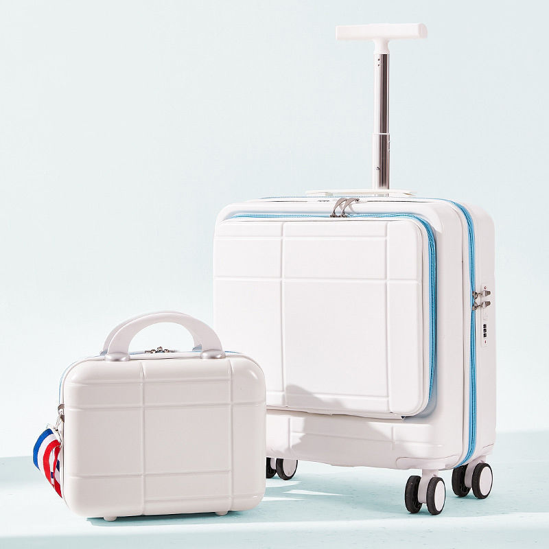 Causal Lightweight Trolley Suitcase - 14 inch
