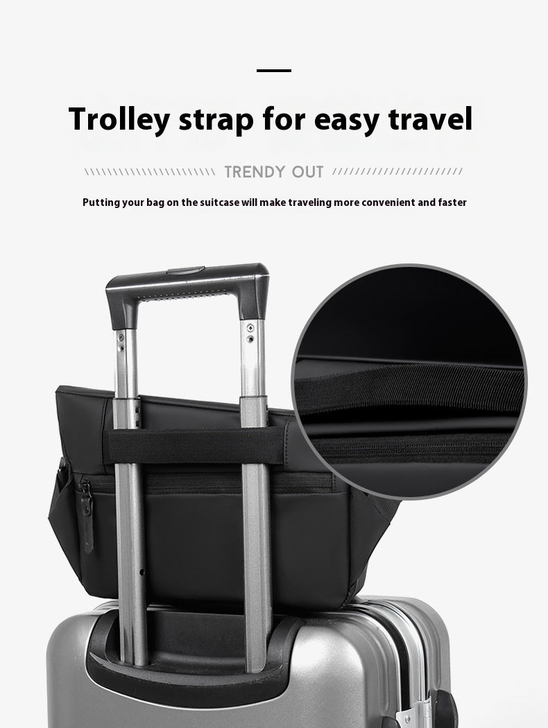 Fashion Functional Crossbody Bag Waterproof Lightweight