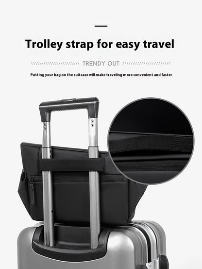 Fashion Functional Crossbody Bag Waterproof Lightweight