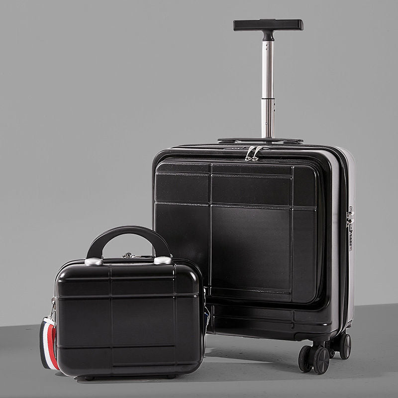 Causal Lightweight Trolley Suitcase - 14 inch