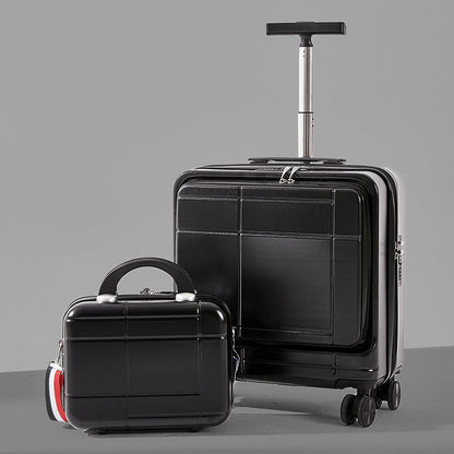 Causal Lightweight Trolley Suitcase - 14 inch