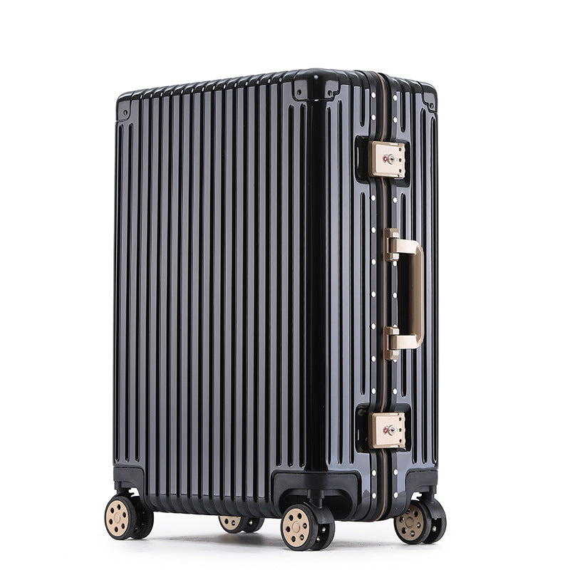 Premium Aluminum Alloy Hardshell Rolling Check-In Suitcase