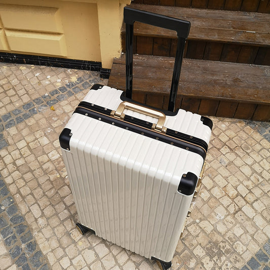 Premium Aluminum Alloy Hardshell Rolling Check-In Suitcase