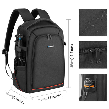 Solo Traveler | Large Capacity Shoulder Camera Bag | Black