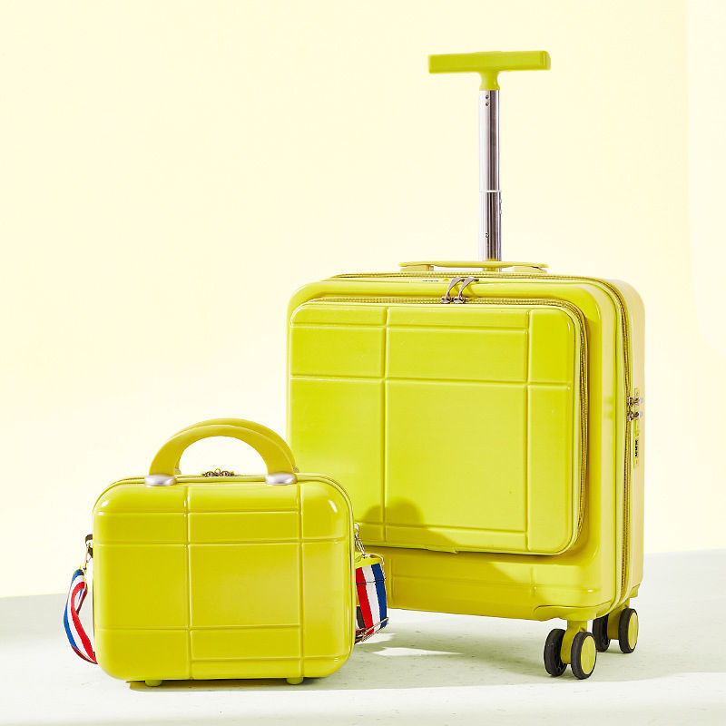 Causal Lightweight Trolley Suitcase - 14 inch