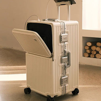 Spacious Space Multi-functional High-end Suitcase