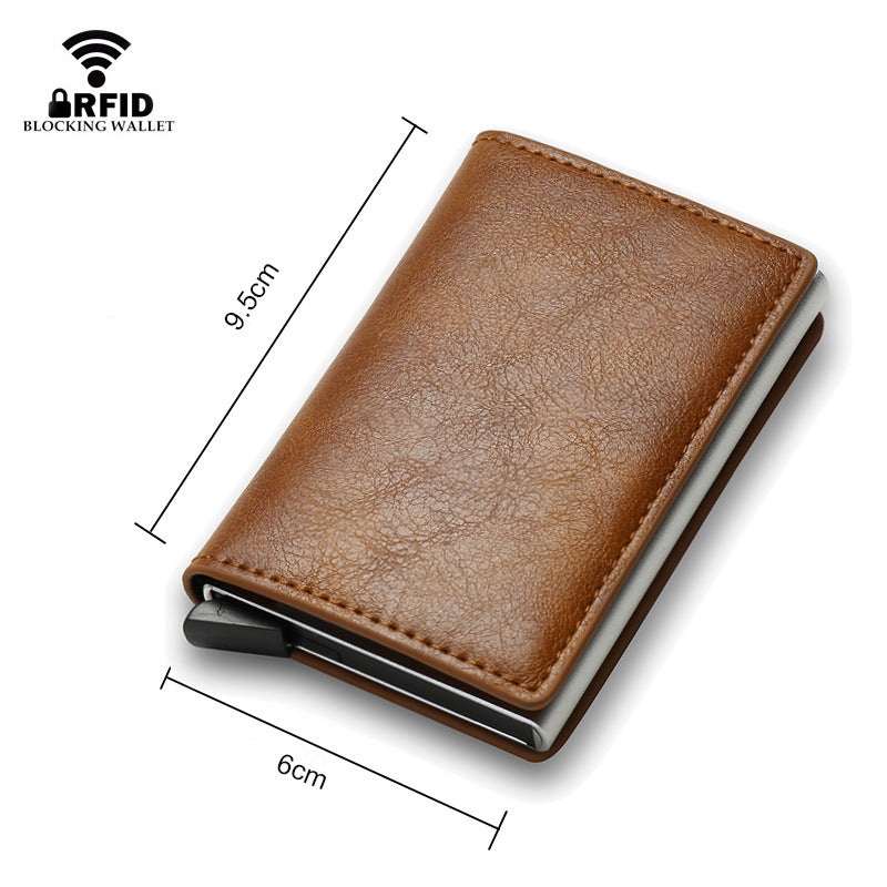 Smart Minimalist Pop-Up Unisex Card Wallet