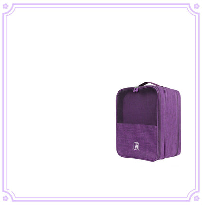 Travel Shoe Bag Portable Storage Box Dust-proof