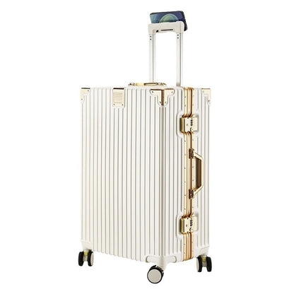 Large Capacity Aluminium Frame Luggage Suitcase