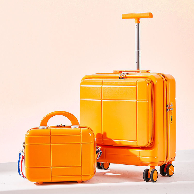 Causal Lightweight Trolley Suitcase - 14 inch