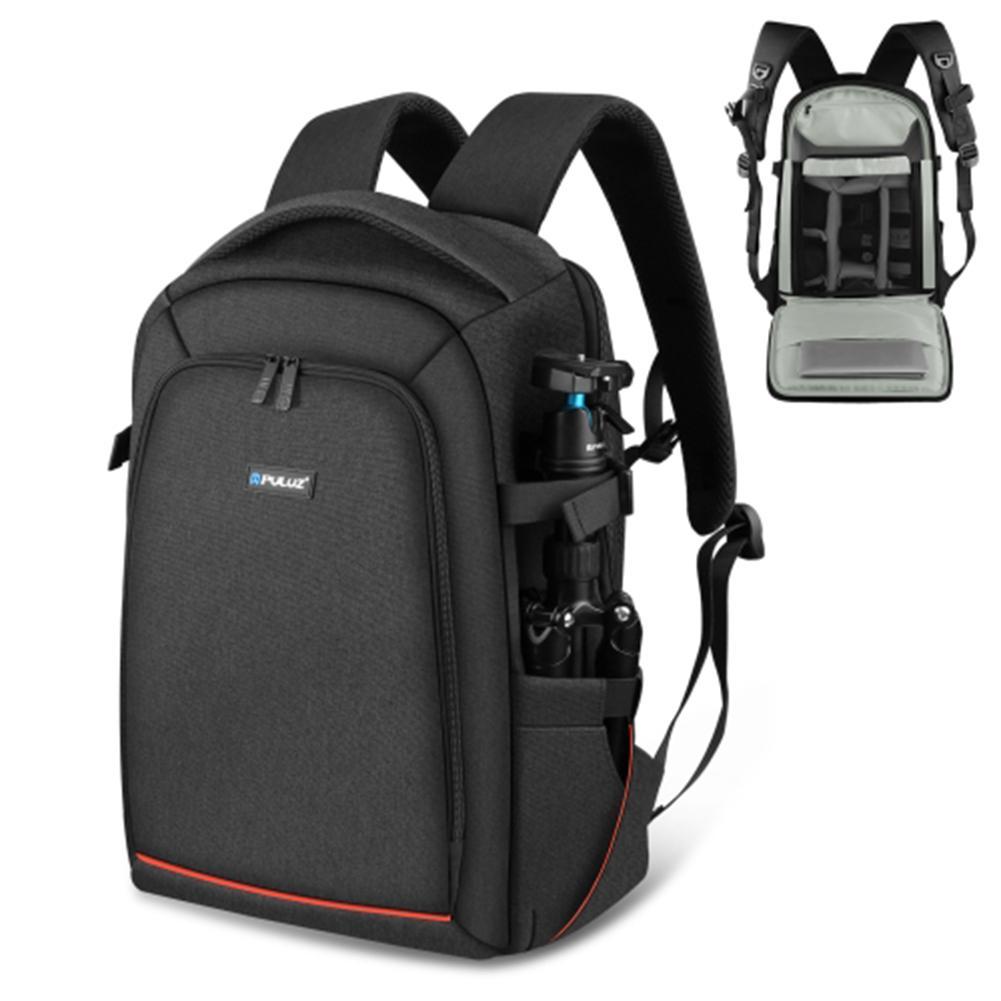 Solo Traveler | Large Capacity Shoulder Camera Bag | Black