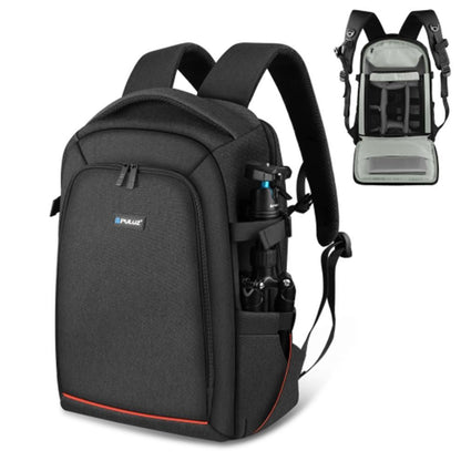 Solo Traveler | Large Capacity Shoulder Camera Bag | Black