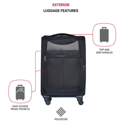 Classic Oxford Cloth Suitcase Sets