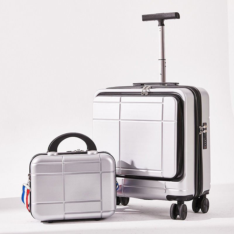 Causal Lightweight Trolley Suitcase - 14 inch