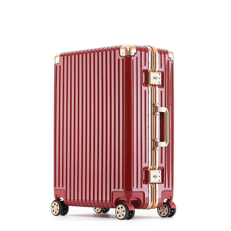 Premium Aluminum Alloy Hardshell Rolling Check-In Suitcase