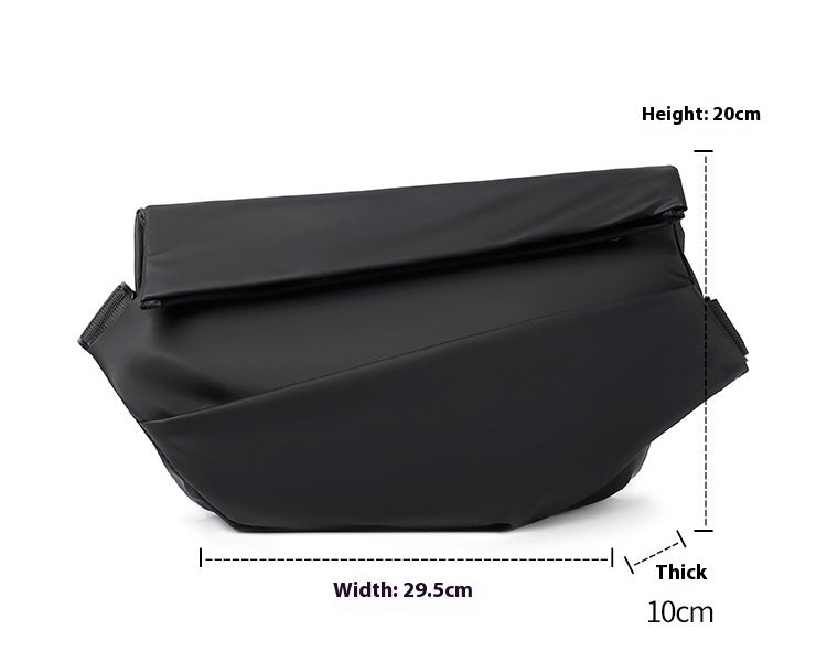 Fashion Functional Crossbody Bag Waterproof Lightweight