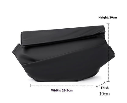 Fashion Functional Crossbody Bag Waterproof Lightweight